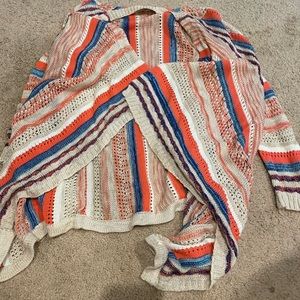 knitted cover-up sweater